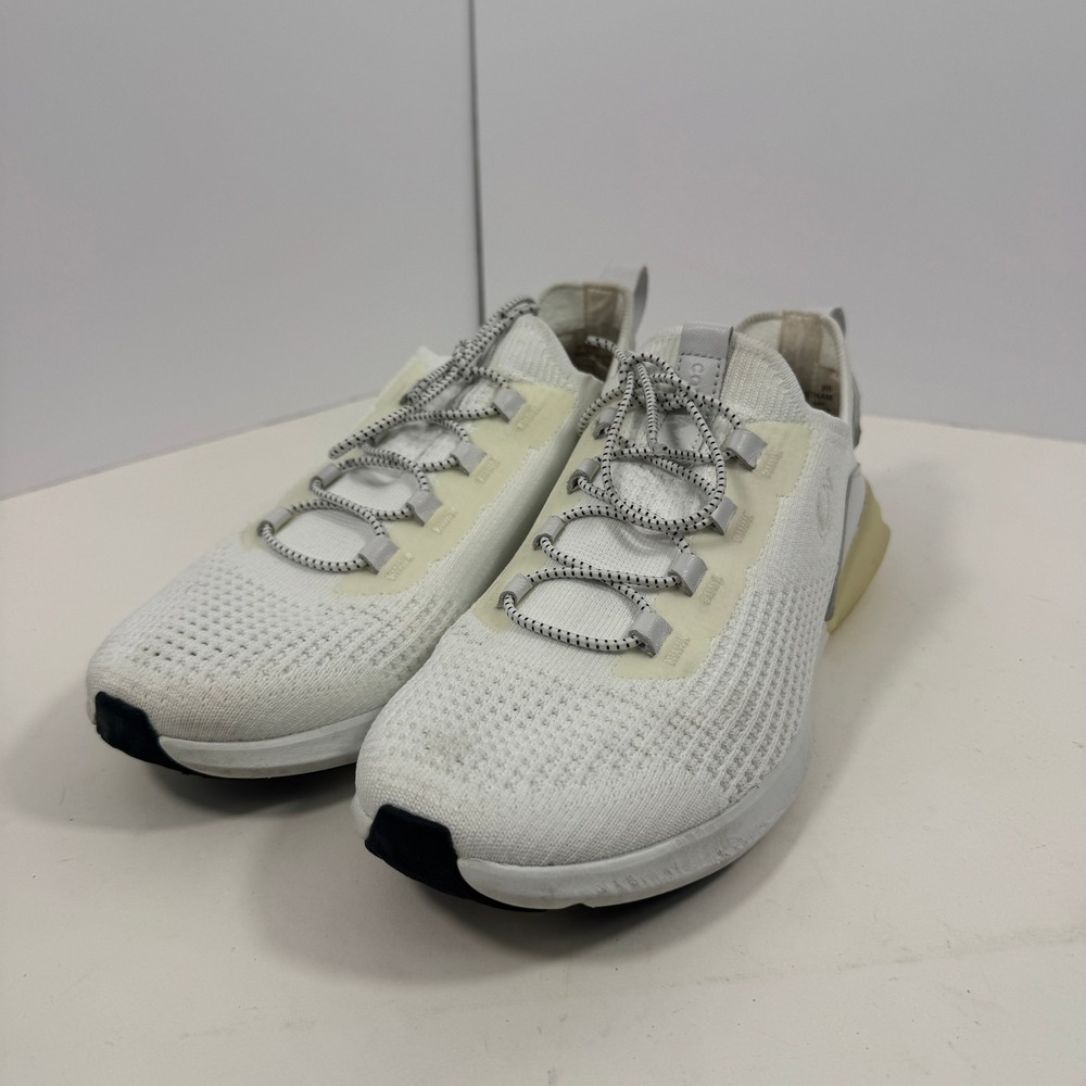 Cole Haan ZerøGrand Men Sneakers White Knit Cushioned Sole Size 9 - Picture 5 of 11